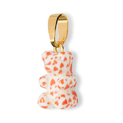 Crystal Haze Nostalgia Bear Pendant - Sugar Bear - from another angle