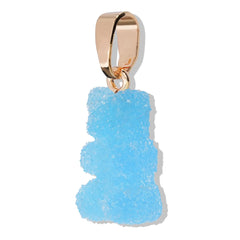 Crystal Haze Nostalgia bear Fizzy pendant - Blueberry