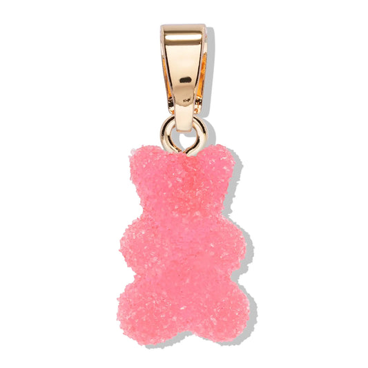 Crystal Haze Nostalgia bear Fizzy pendant - Cherry