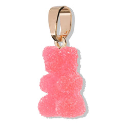 Crystal Haze Nostalgia bear Fizzy pendant - Cherry