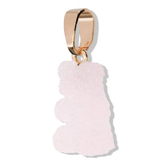 Crystal Haze Nostalgia bear Fizzy pendant - Marshmallow