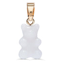 Crystal Haze Nostalgia bear privjesak - Pearly