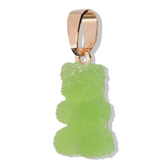 Crystal Haze Nostalgia bear Fizzy pendant - Sour Apple