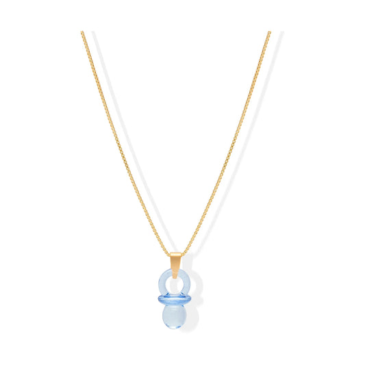 Crystal Haze Pacifier privjesak - Azure