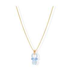 Crystal Haze Pacifier privjesak - Azure