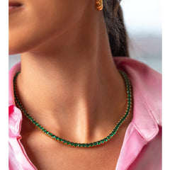 Crystal Haze Serena ogrlica - Emerald
