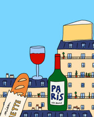 Cuikui Lepeza Paris uzorak Pariza