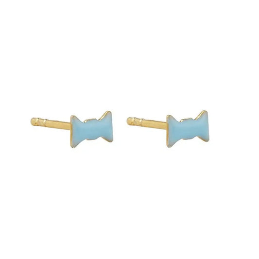 Design Letters Earrings Bow