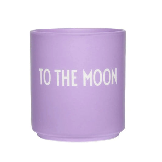 Design Letters Mug - To The Moon lilac