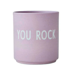 Design Letters Mug - You Rock lilac