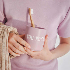 Design Letters Mug - You Rock lilac