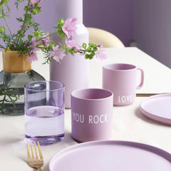 Design Letters Mug - You Rock lilac