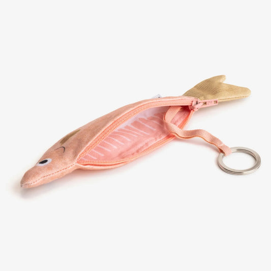 Don Fisher Anchovy key chain/purse - pink