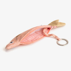 Don Fisher Anchovy key chain/purse - pink