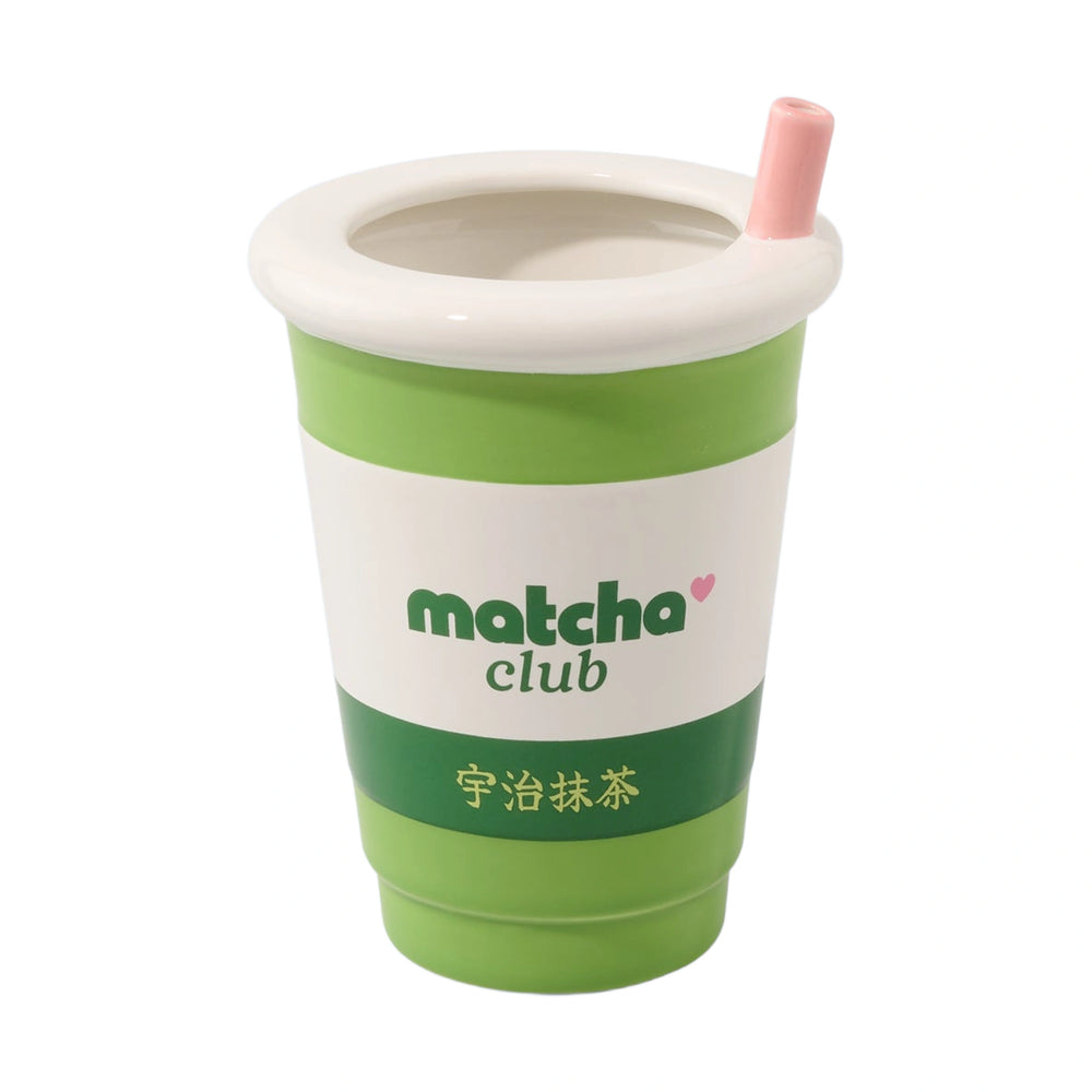 Fluid Market Matcha Ceramic Vase