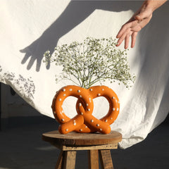 Fluid Market Ceramic Vase Pretzel