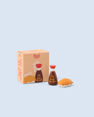 Fluid Market Sushi Salt and Pepper Set - in its packaging