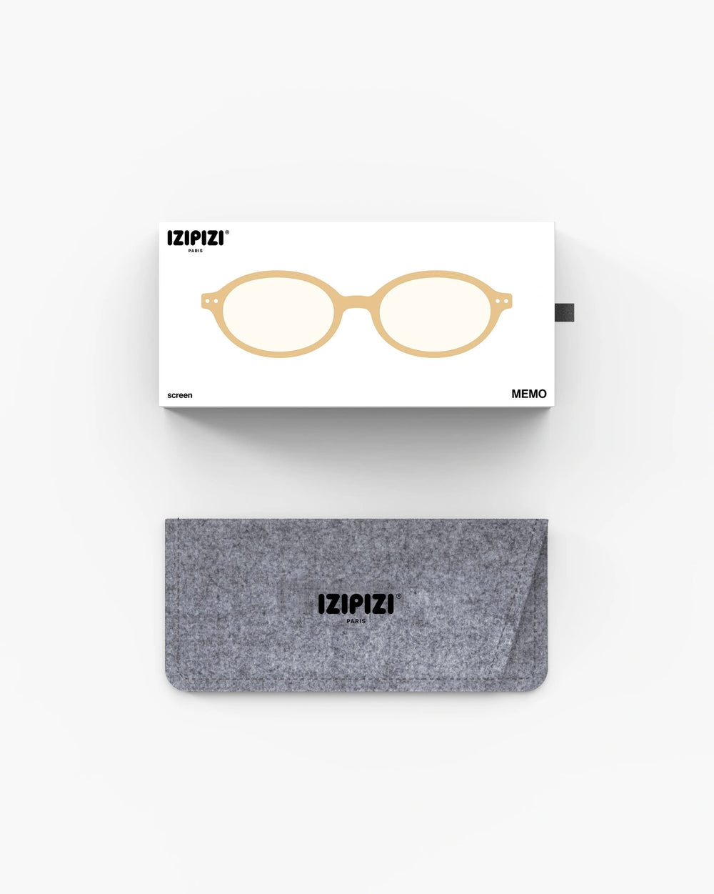 IZIPIZI SCREEN MEMO Toffee Beige +0 - pakiranje