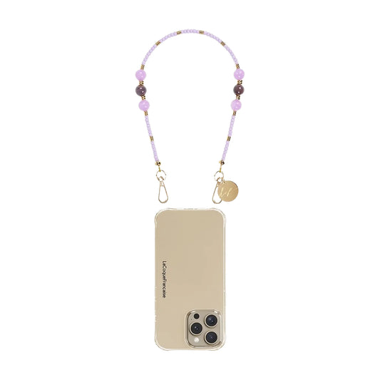 LaCoqueFrancaise Short mobile phone chain - Iris