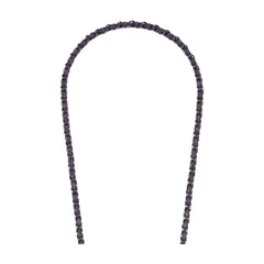 LaCoqueFrancaise Mobile phone chain - Cali black, 120 cm