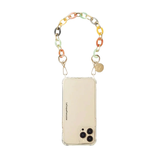 LaCoqueFrancaise Short mobile phone chain - Cassy Multicolore