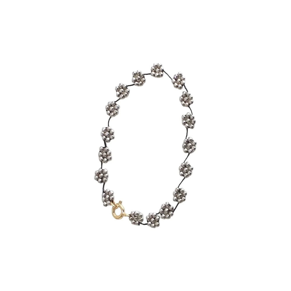 Labro Fiori Narukvica - Silver black