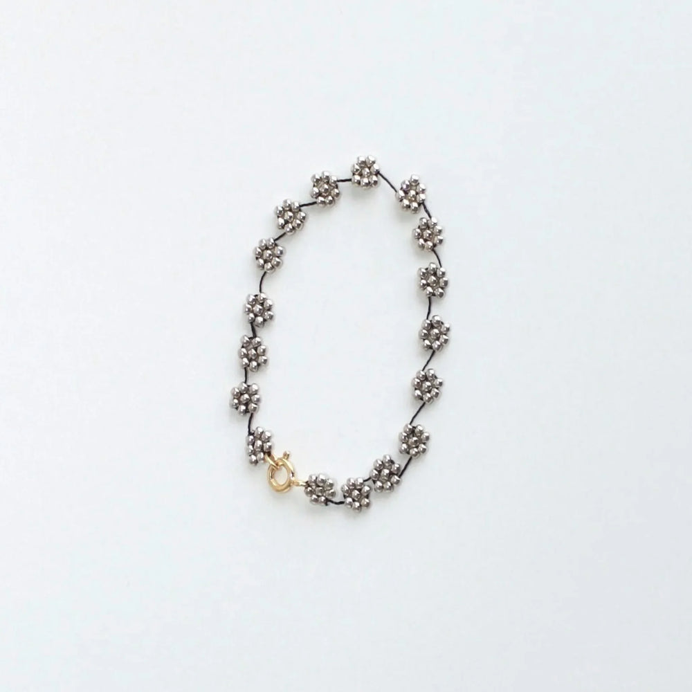 Labro Fiori Narukvica - Silver black