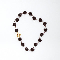 Labro Fiori bracelet - Dark Brown