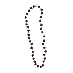 Labro Necklace Fiori - Dark Brown