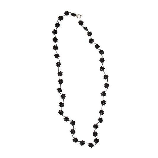 Labro Necklace Fiori - Black