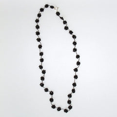 Labro Necklace Fiori - Black