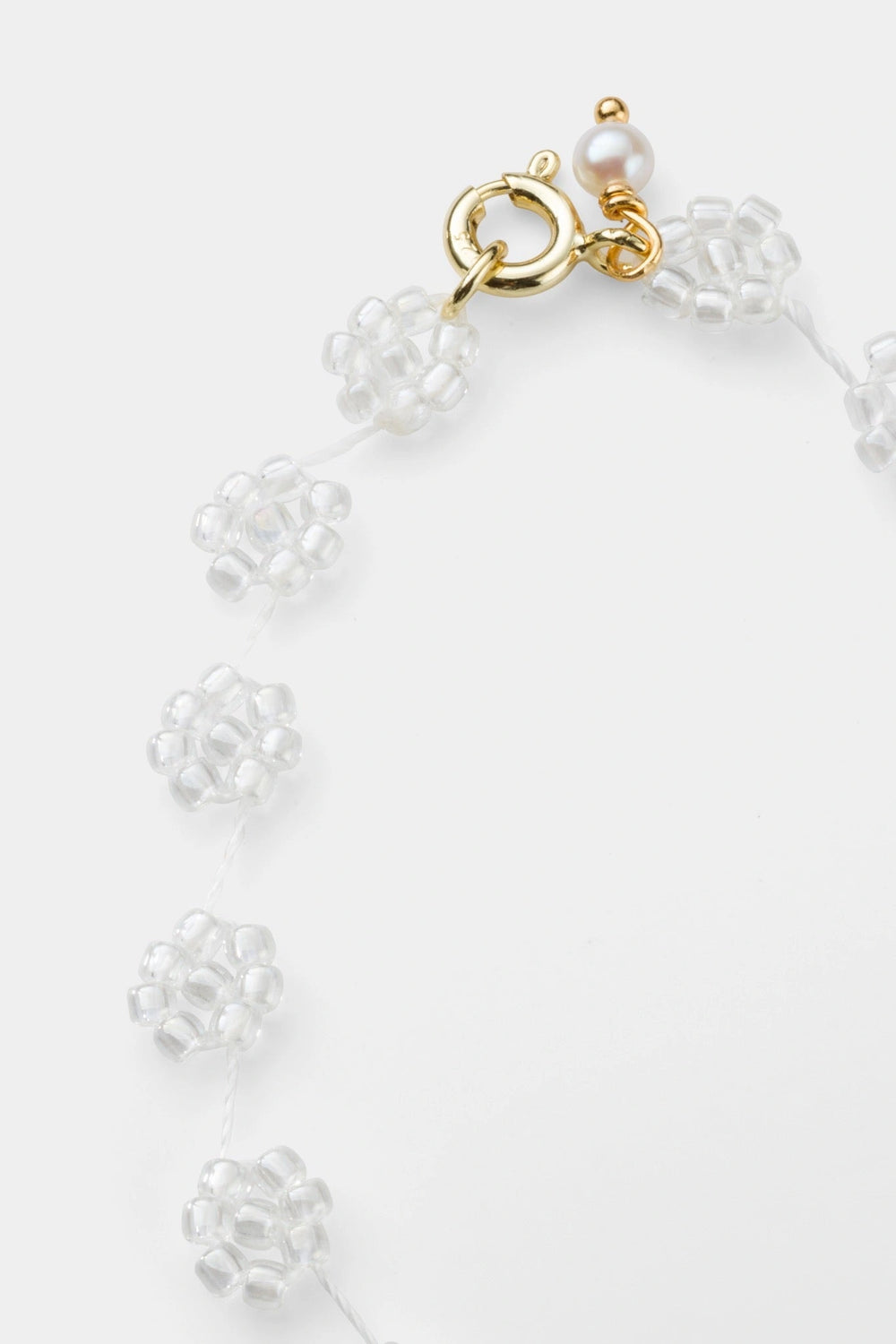 Labro Ogrlica Fiori - Quartz - detalj kopče s perlom