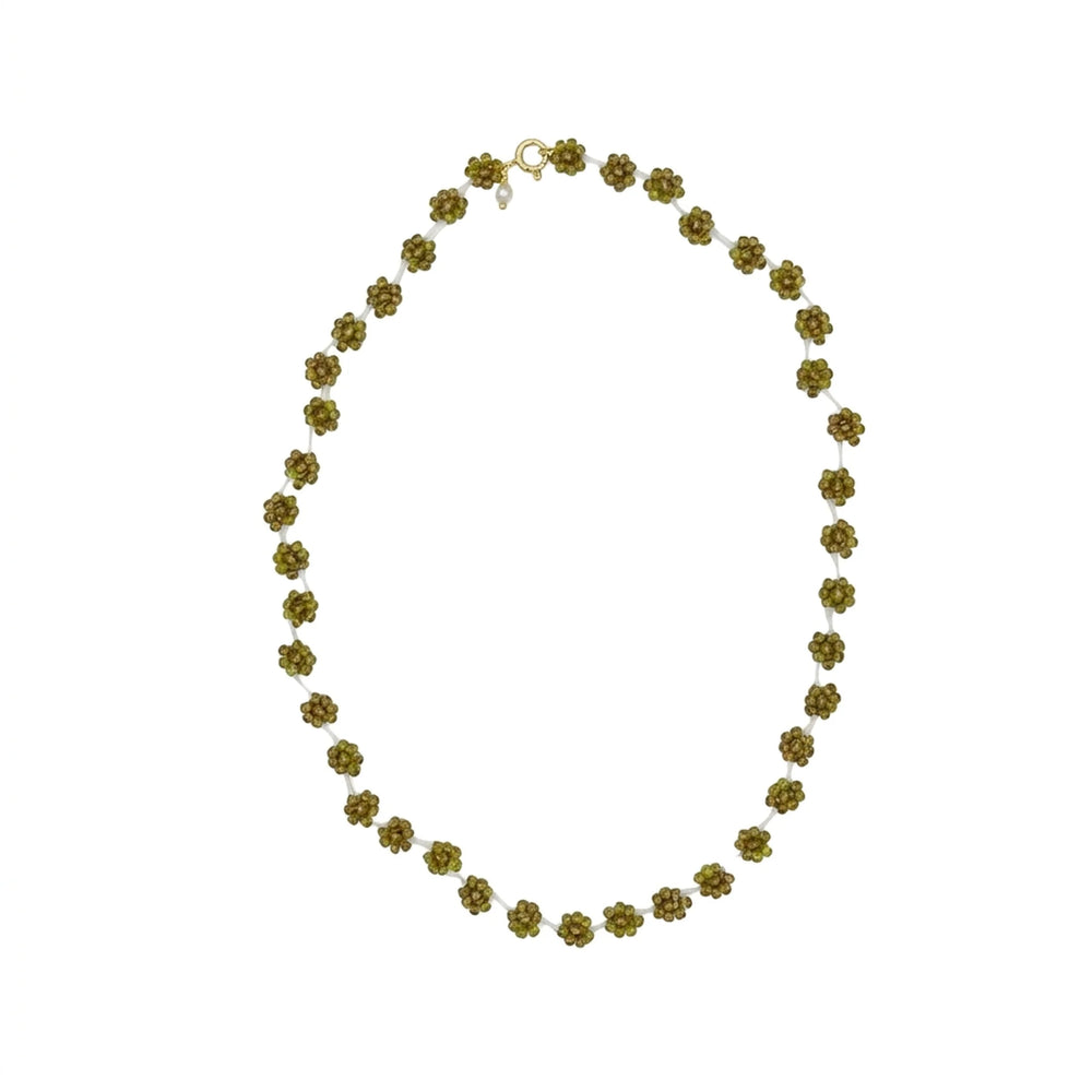 Labro Ogrlica Fiori - Olive