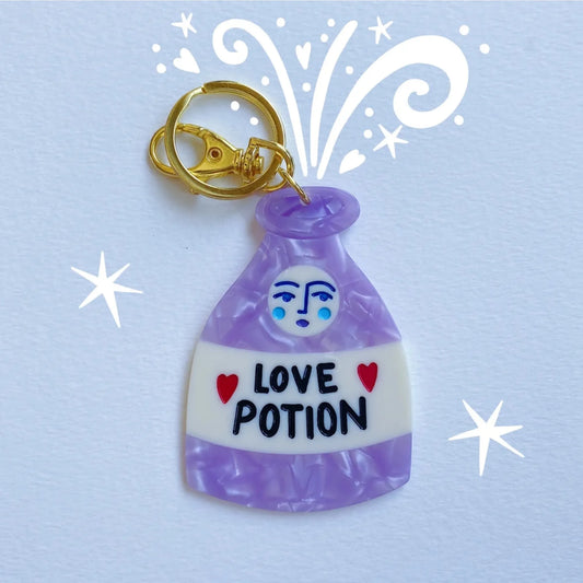 Lisa Junius Love Potion Keychain