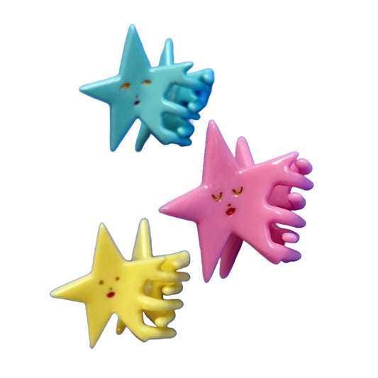 Lisa Junius Set of 3 hair clips - Stars