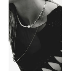 Maria Black Positano ogrlica - srebrna