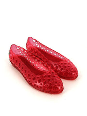 Meduse Jutam Rouge Jelly Ballet Flats
