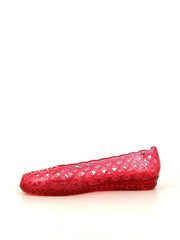 Meduse Jutam Rouge Jelly Ballet Flats
