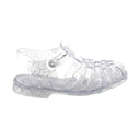 Meduse Silver Glitter Kids Jelly Water Sandals