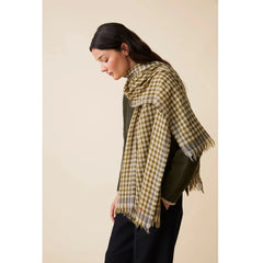 Moismont Wool Scarf N°693 Khaki