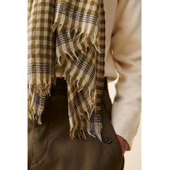 Moismont Wool Scarf N°693 Khaki