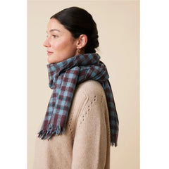 Moismont Wool Scarf N°703 Cloud