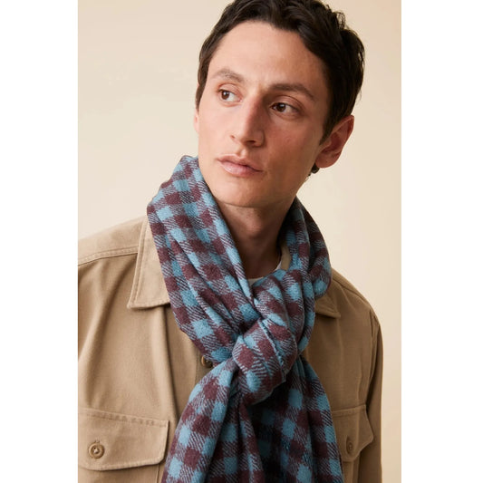 Moismont Wool Scarf N°703 Cloud