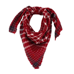 Moismont Wool Scarf N°744 Red Wine