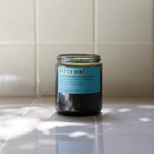 PF Candle Co. Myrtle Mint Scented Candle (210 g)