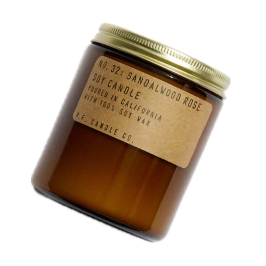 P.F. Candle Co. Mirisna svijeća Sandalwood Rose (210 g)