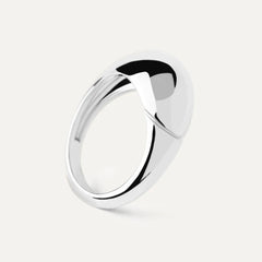 PDPAOLA Bamboo ring - silver