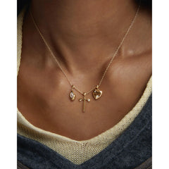 PDPAOLA Charm privjesak Forever Mama on necklace