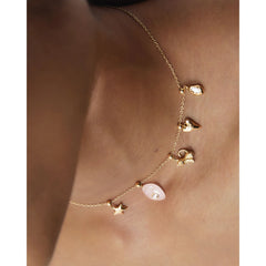 PDPAOLA Charm privjesak Happy Heart na modelu