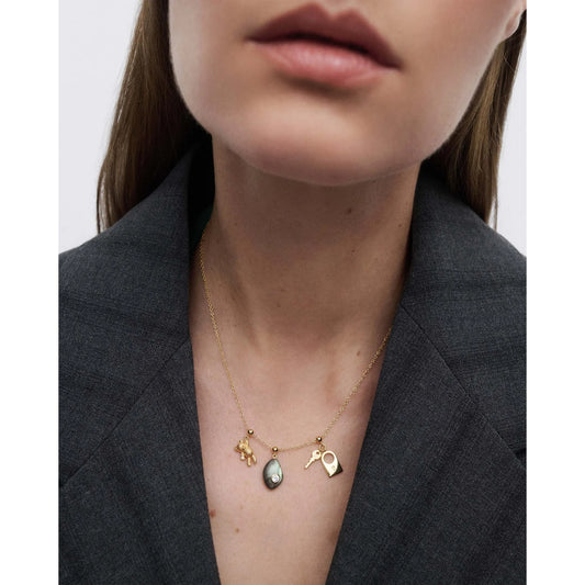 PDPAOLA Charm privjesak Protection Labradorite